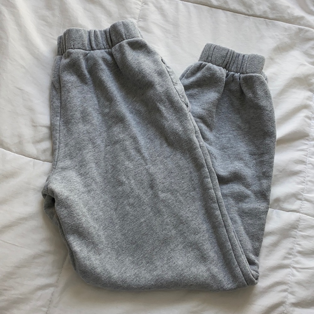 Brandy Melville gray jogger sweatpants